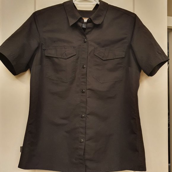 Fast-Tac Short Sleeve Uniform Shirt BLACK - Picture 3 of 8
